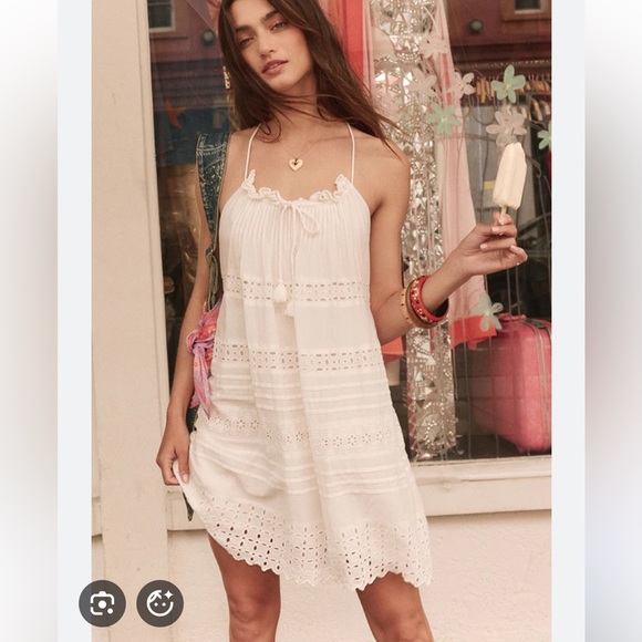 Spell Dresses & Skirts - Spell And The Gypsy Love In The Afternoon Mini in White